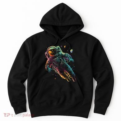 Astronaut Planets Spaceman Cosmonaut Space Cool Graphic Hoodie