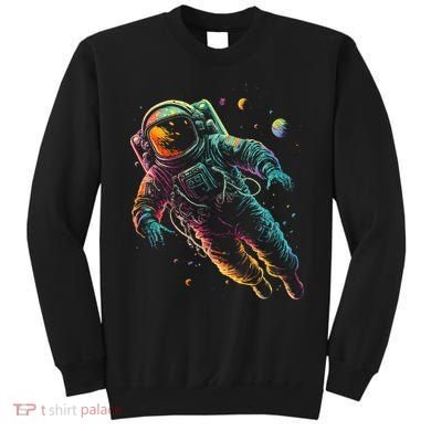 Astronaut Planets Spaceman Cosmonaut Space Cool Graphic Sweatshirt