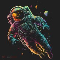 Astronaut Planets Spaceman Cosmonaut Space Cool Graphic Beanie thumb 2