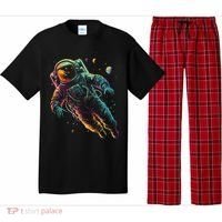 Astronaut Planets Spaceman Cosmonaut Space Cool Graphic Pajama Set thumb 0