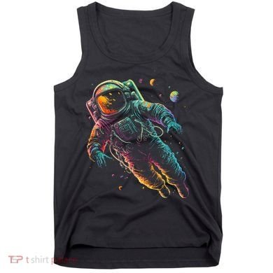 Astronaut Planets Spaceman Cosmonaut Space Cool Graphic Tank Top