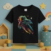 Astronaut Planets Spaceman Cosmonaut Space Cool Graphic Toddler T-Shirt thumb 3