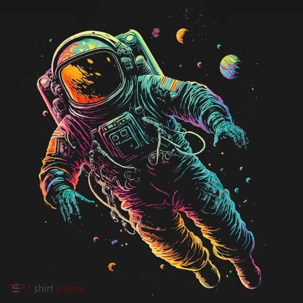 Astronaut Planets Spaceman Cosmonaut Space Cool Graphic Toddler T-Shirt