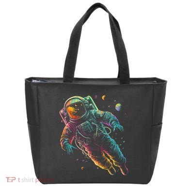 Astronaut Planets Spaceman Cosmonaut Space Cool Graphic Tote Bag