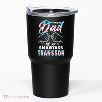 Awesome Proud Transg Dad Pride Lgbt Awareness Fathers Day Tumbler thumb 0
