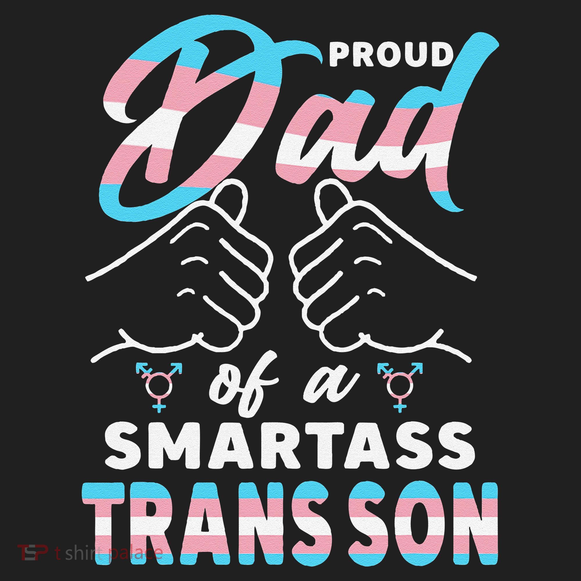 Awesome Proud Transg Dad Pride Lgbt Awareness Fathers Day Tumbler