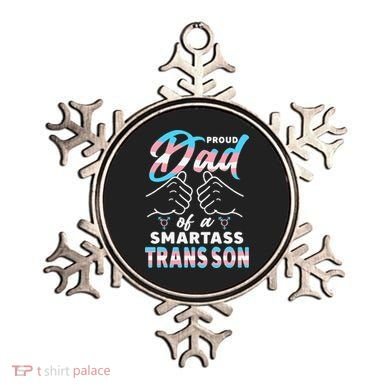 Awesome Proud Transg Dad Pride Lgbt Awareness Fathers Day Ornament