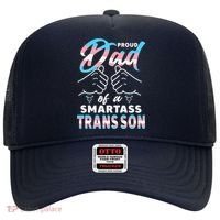 Awesome Proud Transg Dad Pride Lgbt Awareness Fathers Day Hat thumb 0