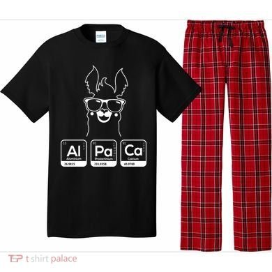 Alpaca Periodic Table Chemist Student Llama Chemistry Nerd Cool Gift Pajama Set
