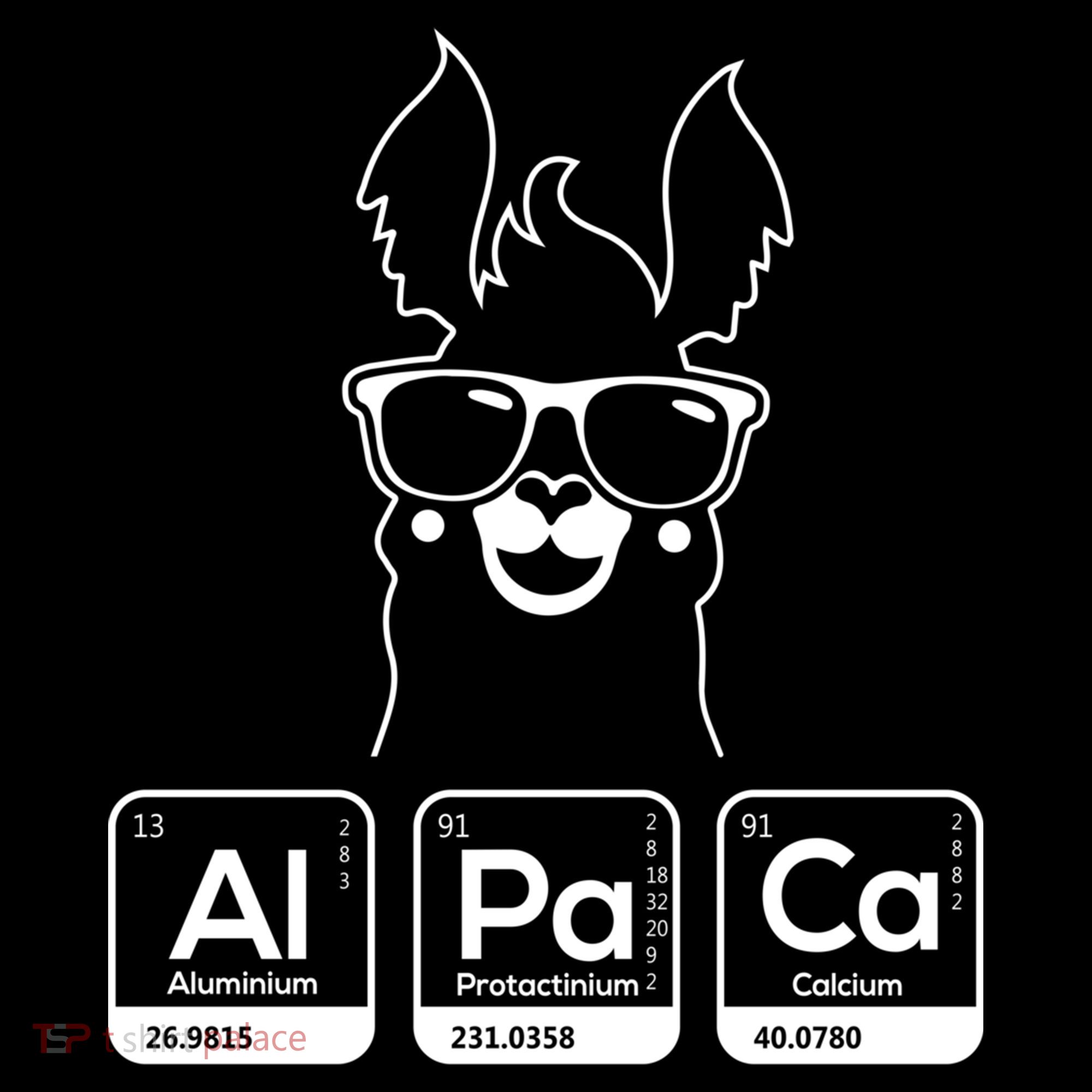 Alpaca Periodic Table Chemist Student Llama Chemistry Nerd Cool Gift Women's Perfect Tri Tunic Long Sleeve Shirt