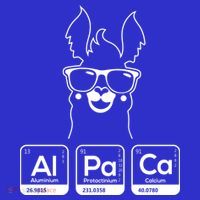 Alpaca Periodic Table Chemist Student Llama Chemistry Nerd Cool Gift Baby Bodysuit thumb 2