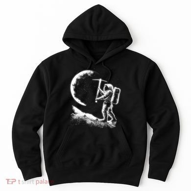 Astronaut Picking The Moon Hoodie