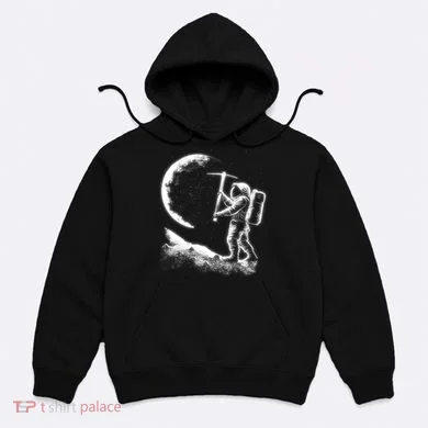 Astronaut Picking The Moon Hoodie