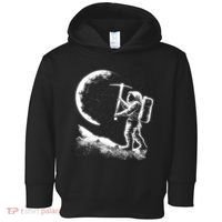 Astronaut Picking The Moon Toddler Hoodie thumb 0