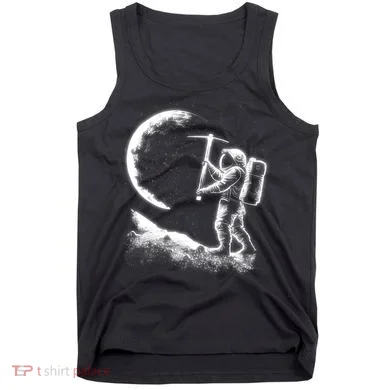 Astronaut Picking The Moon Tank Top
