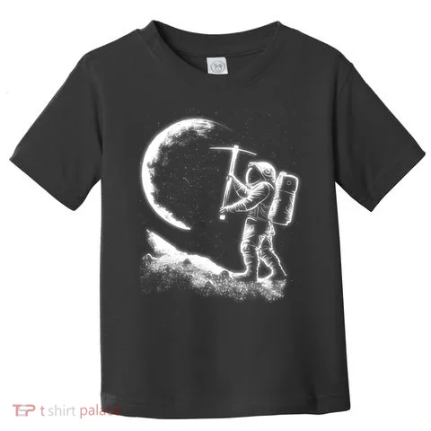 Astronaut Picking The Moon Toddler T-Shirt in the selected color
