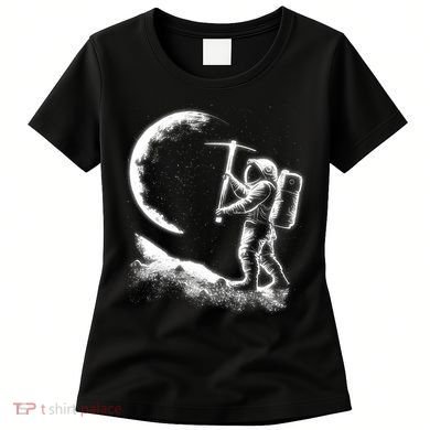 Astronaut Picking The Moon Women's T-Shirt