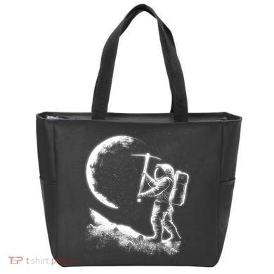 Astronaut Picking The Moon Tote Bag