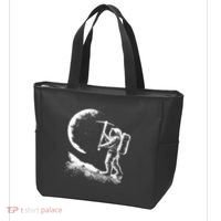 Astronaut Picking The Moon Tote Bag thumb 3