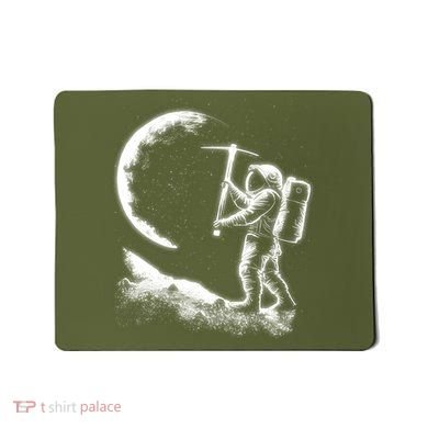 Astronaut Picking The Moon Mousepad