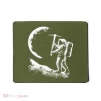 Astronaut Picking The Moon Mousepad thumb 0