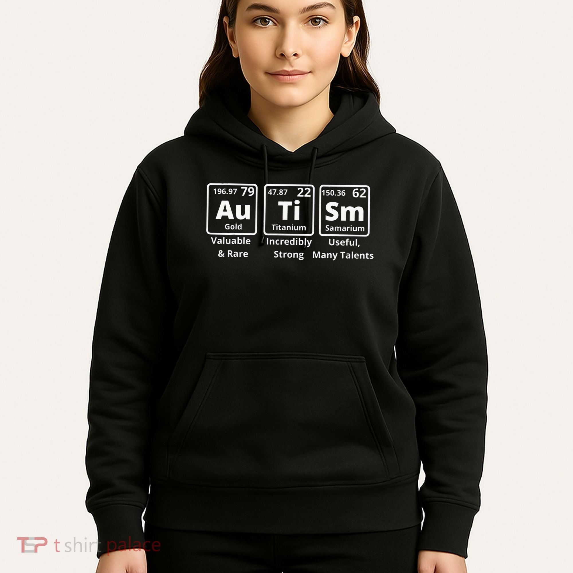 Autism Periodic Table Elements Spelling Hoodie