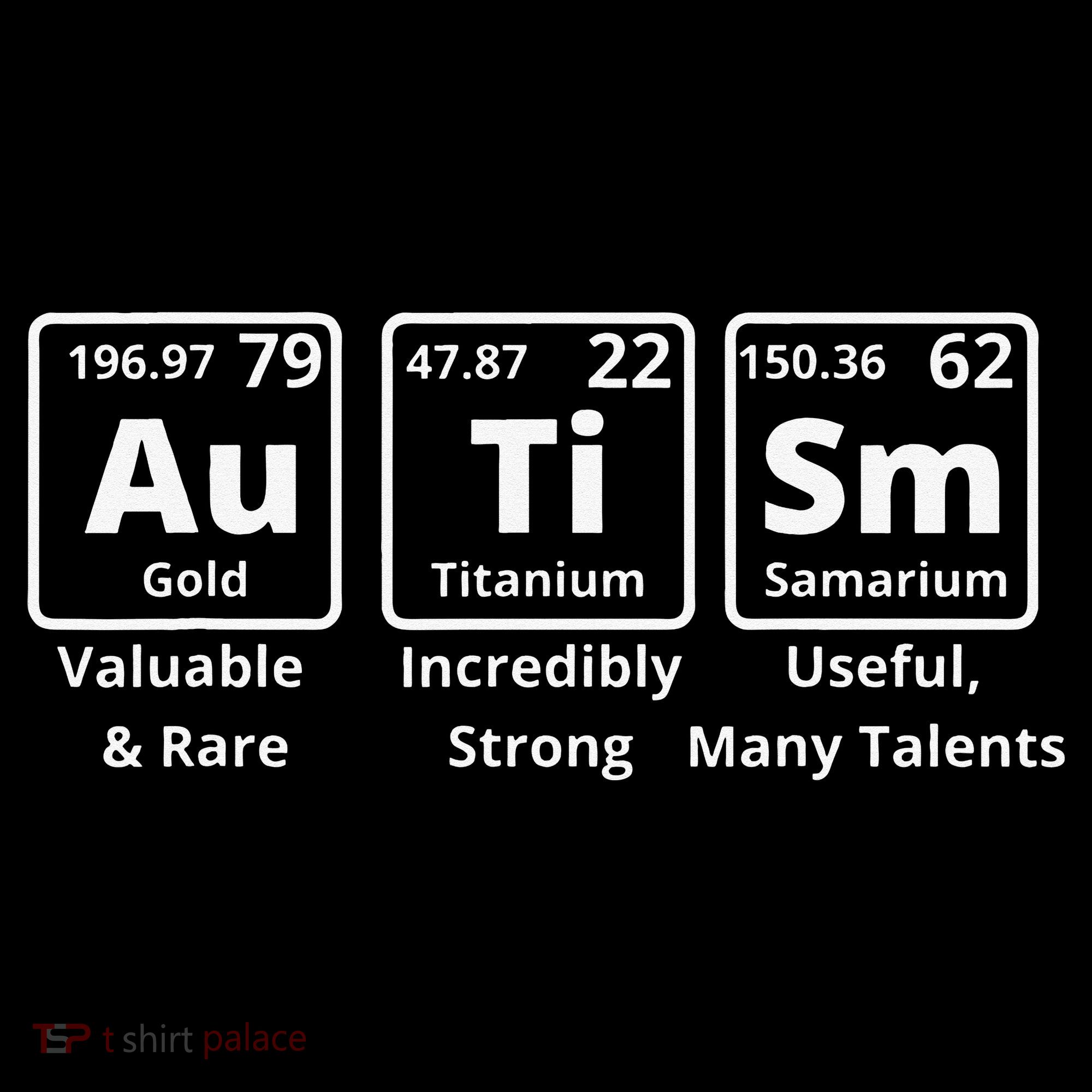 Autism Periodic Table Elements Spelling Hoodie