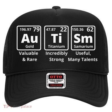 Autism Periodic Table Elements Spelling Hat