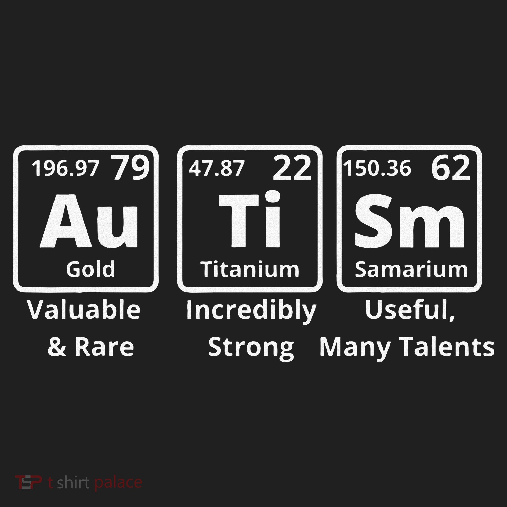 Autism Periodic Table Elements Spelling Hat