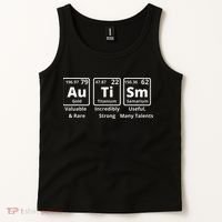 Autism Periodic Table Elements Spelling Tank Top thumb 2