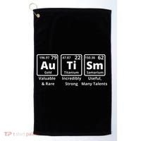 Autism Periodic Table Elements Spelling Golf Towel thumb 0