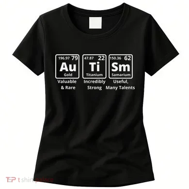 Autism Periodic Table Elements Spelling Women's T-Shirt