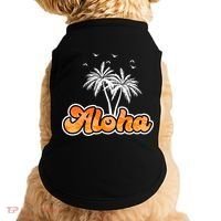 Aloha Palm Trees Hawaii Tropical Doggie Tank thumb 0