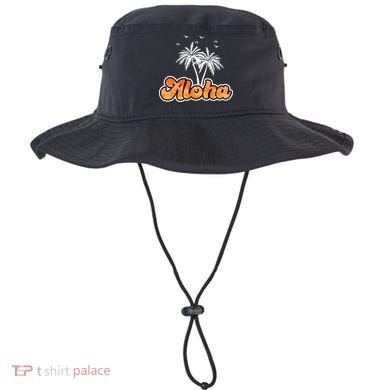 Aloha Palm Trees Hawaii Tropical Bucket Hat