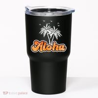 Aloha Palm Trees Hawaii Tropical Tumbler thumb 0