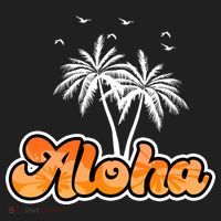 Aloha Palm Trees Hawaii Tropical Tumbler thumb 3