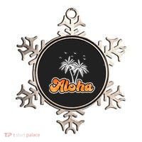 Aloha Palm Trees Hawaii Tropical Ornament thumb 0