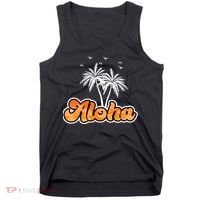 Aloha Palm Trees Hawaii Tropical Tank Top thumb 0