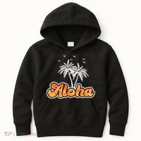 Aloha Palm Trees Hawaii Tropical Kids Hoodie thumb 0