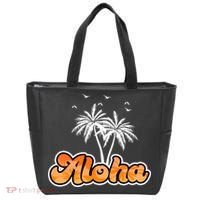 Aloha Palm Trees Hawaii Tropical Tote Bag thumb 0