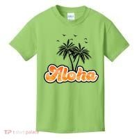 Aloha Palm Trees Hawaii Tropical Kids T-Shirt thumb 0