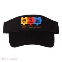 Autism Periodic Table Elements Gold Titanium Samarium Autism Awareness Visor thumb 0