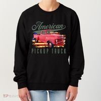 American Pickup Truck Adults Teens Women's Sweatshirt thumb 0