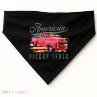 American Pickup Truck Adults Teens USA-Made Doggie Bandana thumb 0