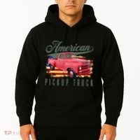 American Pickup Truck Adults Teens Hoodie thumb 2