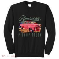 American Pickup Truck Adults Teens Sweatshirt thumb 0