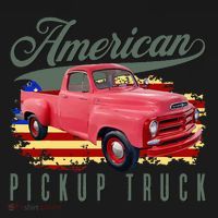 American Pickup Truck Adults Teens Coaster thumb 2