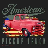 American Pickup Truck Adults Teens Tumbler thumb 3