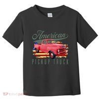 American Pickup Truck Adults Teens Toddler T-Shirt thumb 0