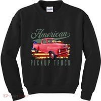 American Pickup Truck Adults Teens Kids Sweatshirt thumb 0